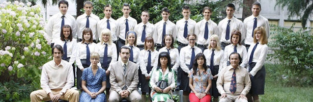 Profesores y alumnos de &#39;Curso del 73&#39;