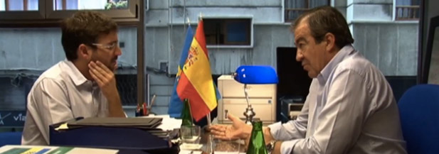 Jordi Évole y Francisco Álvarez Cascos