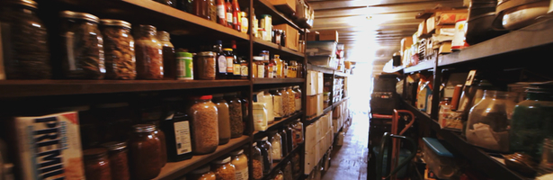 Almacen de reservas alimentícias