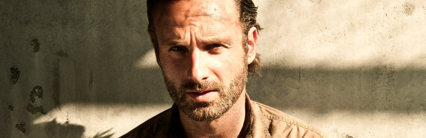 Imagen promocional de la tercera temporada de 'The Walking Dead' con Andrew Lincoln como Rick Grimes