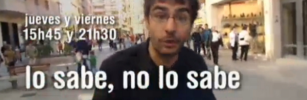 Juanra Bonet, presentador de &#39;Lo sabe, no lo sabe&#39;