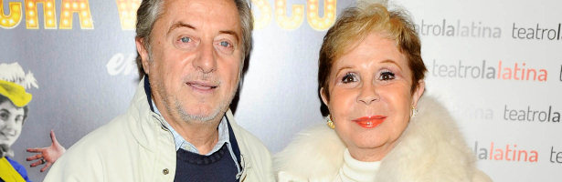 Manuel Galiana acompaña a Lina Morgan en el estreno de "Yo lo que quiero es bailar" de Concha Velasco