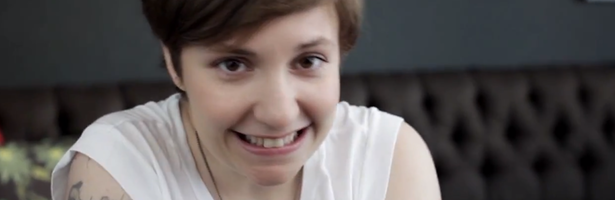 Momento del vídeo "Tu primera vez" con Lena Dunham y en apoyo de Barack Obama