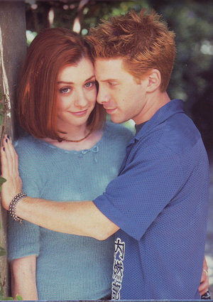 Alyson Hannigan y Seth Green