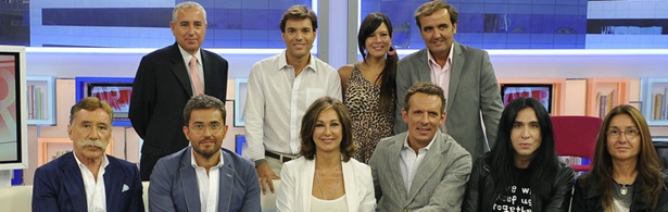 Parte del equipo de 'El programa de Ana Rosa'