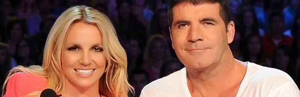 Britney Spears y Simon Cowell en 'The X Factor'