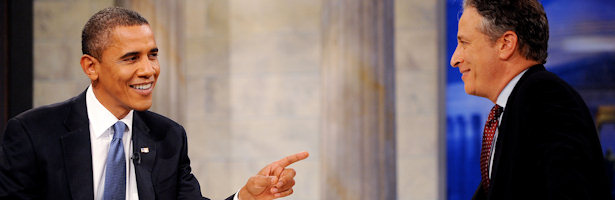 Jon Stewart entrevista a Barack Obama