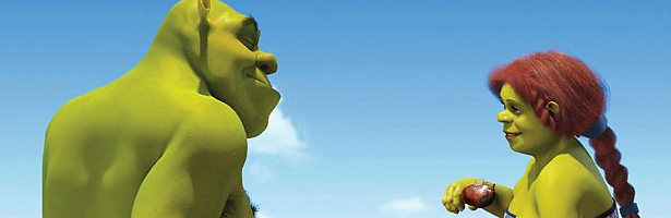 Shrek y Fiona, la pareja protagonista de 