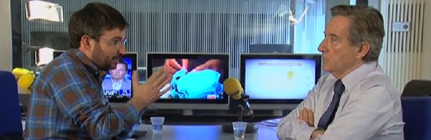 El periodista Iñaki Gabilondo opina sobre las televisiones públicas