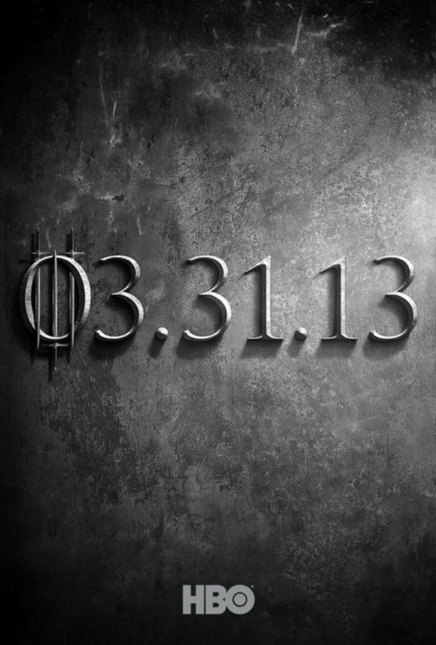 Cartel promocional de la tercera temporada de &#39;Juego de tronos&#39;