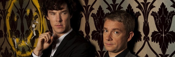 Benedict Cumberbatch y Martin Freeman conforman el dúo protagonista en 'Sherlock'