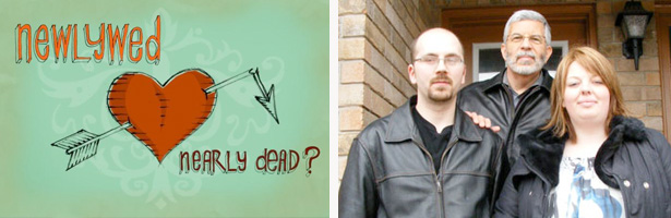 Logotipo de &#39;Newlywed, Nearley Dead?&#39;