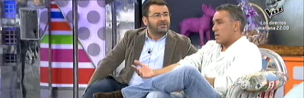 Jorge Javier Vázquez habla con Kiko Hernández en 'Sálvame'