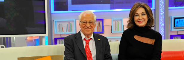 El Padre Ángel y Ana Rosa