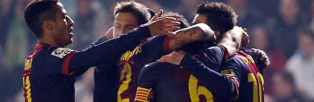 El FC Barcelona ganó por 2 goles a 0 al Córdoba