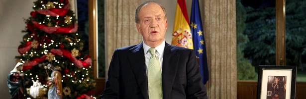 El rey en su tradicional discurso navideño