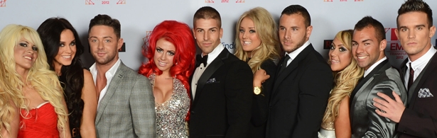 Algunos concursantes de 'Geordie Shore' y 'Gandía Shore'