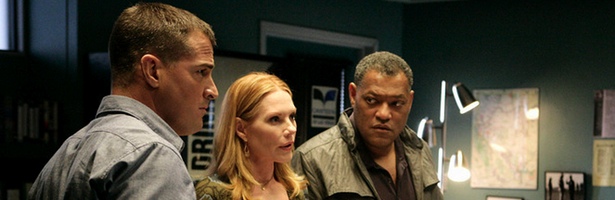 El trio protagonista de 'CSI: Las Vegas'
