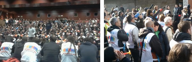 Asambleas y protestas