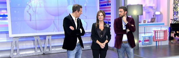 Joaquín Prat, Ana Rosa Quintana y Màxim Huerta