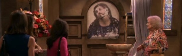 Elka, Joy, Melanie y Victoria comprueban el mal estado del fesco