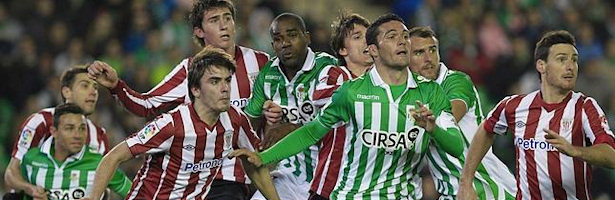El Betis y el Athletic de Bilbao empataron a 1 en el Benito Villamarín