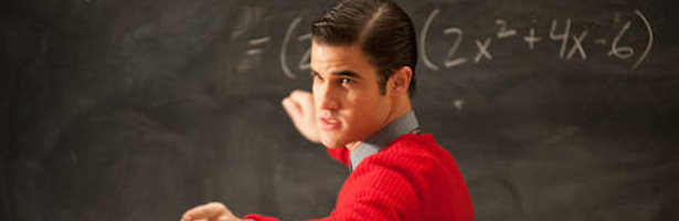 Darren Criss es Blaine en 'Glee'