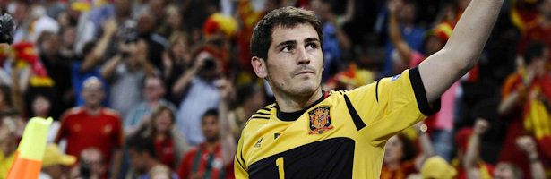 Íker Casillas, portero de la Selección Española de fútbol