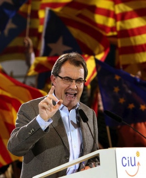 Artur Mas, Presidente de Cataluña