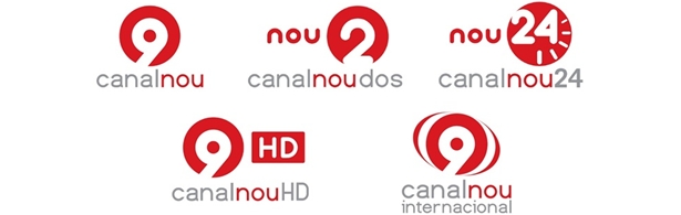 Logos de los diversos canales de RTVV