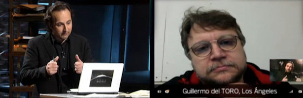 Íker Jiménez y Guillermo del Toro hablan por videollamada en 'Cuarto milenio'