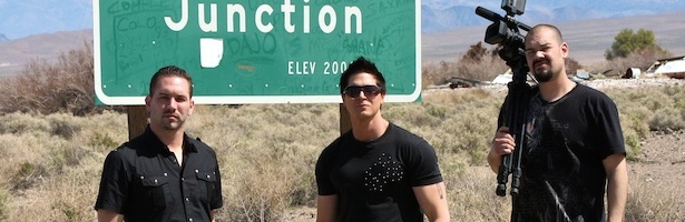 Nick Groff, Zak Bagans y Aaron Goodwin, los 'Buscadores de Fantasmas'