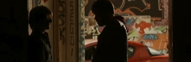 Momento de la escena de 'Herederos' que TVE eliminó