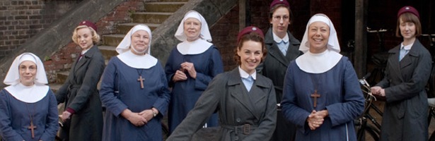 Parte del elenco de &#39;Llama a la comadrona&#39;