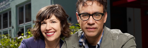 Carrie Brownstein y Fred Armisen