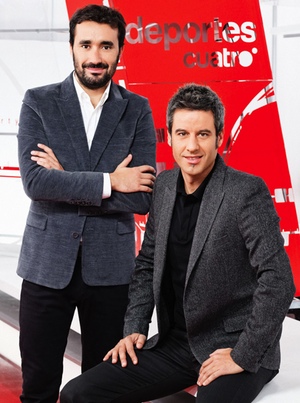 Nico Abad junto a Juanma Castaño