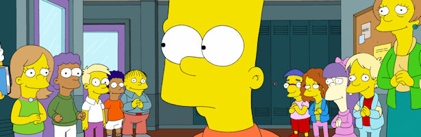 Bart Simpson en una secuencia de 'Los Simpson'