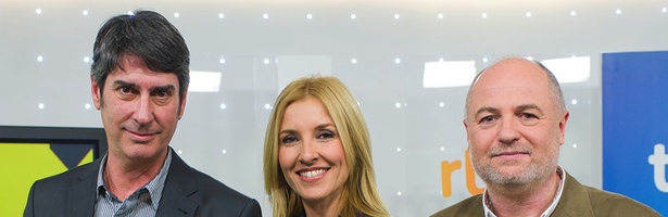 Manel Arranz, Cayetana Guillén Cuervo y Xavier Obach