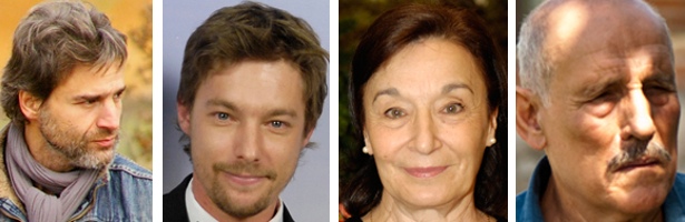 Alberto San Juan, Jan Cornet, Petra Martínez y Carlos Álavarez Novoa