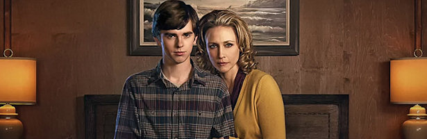 Freddie Highmore y Vera Farmiga, protagonistas de 'Bates Motel'