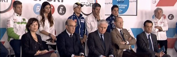 Presentación en Jerez de la cobertura de Mediaset Sport para el Mundial de MotoGP 2013