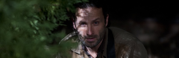 Andrew Lincoln en la tercera temporada de 'The Walking Dead'