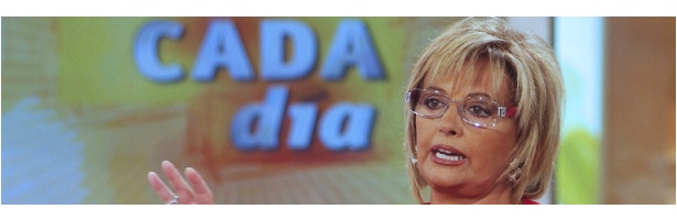 María Teresa Campos en su paso por Antena 3 en 'Cada Día'