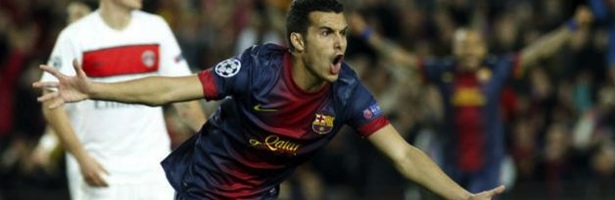 Pedrito, con la ayuda de Messi, sentenció el partido