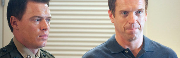 Brody y su colega Mike en una secuencia del próximo capítulo de 'Homeland'