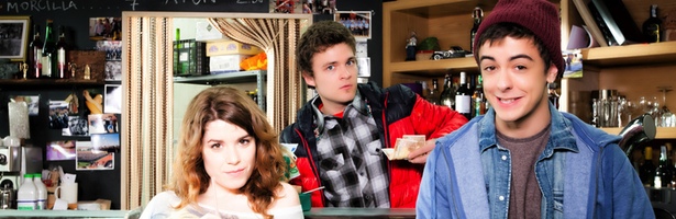 Dulce, Javi y Dani, los protagonistas más jóvenes de la serie