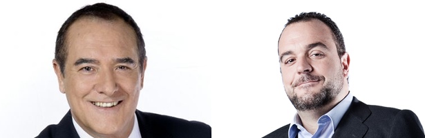 Antonio Jiménez de 'El cascabel al gato' y Juan Pablo Colmenarejo de 'La linterna'