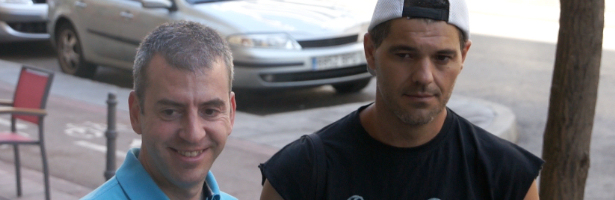 Nacho Medina y Frank Cuesta