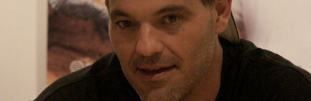 Primer plano de Frank Cuesta