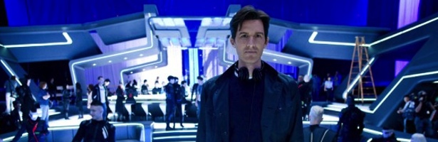 Joseph Kokinski en el set de rodaje de &#39;Tron: Legacy&#39;